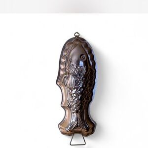 Fish-Shaped Copper Mold